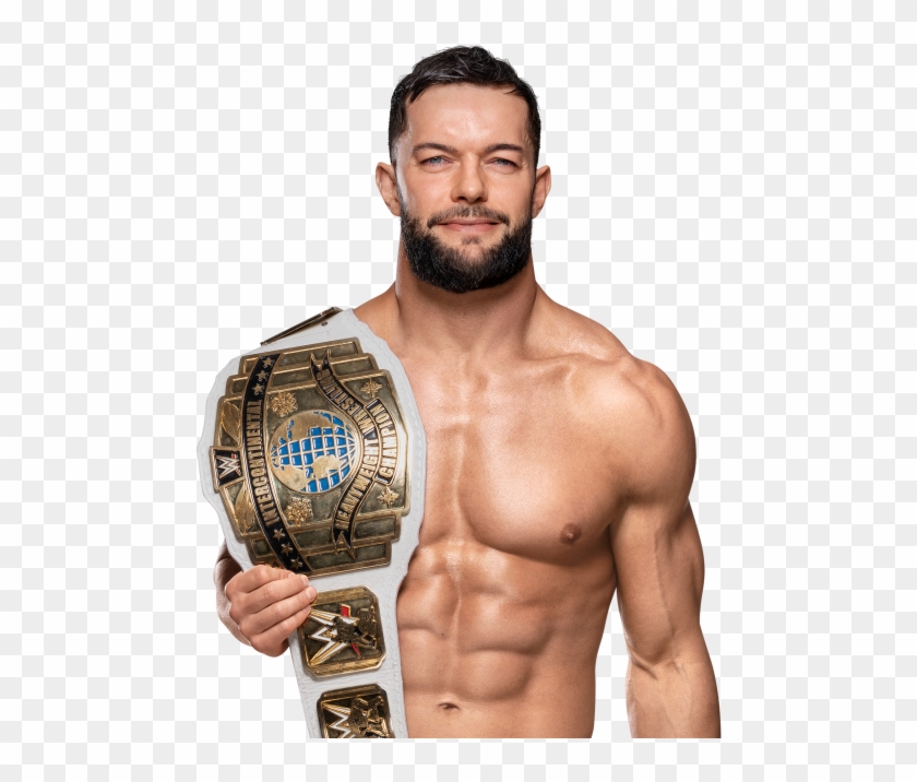 Finn Balor - Finn Balor With The Intercontinental Championship Clipart