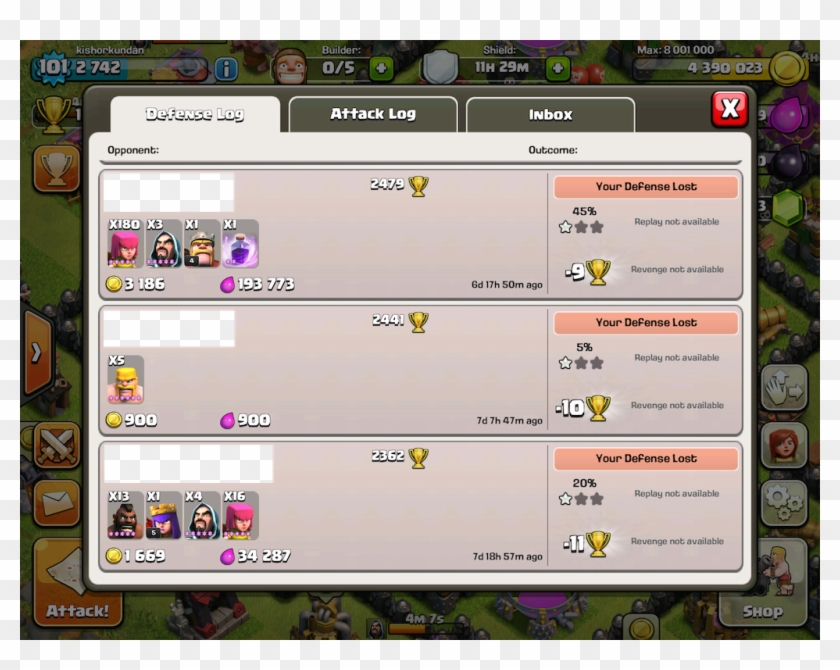 Observe That Most Of These Logs Are From Crystal League - Hog Army For Th9 Clipart #1987015
