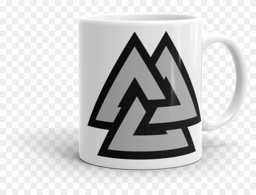 Valknut Coffee Mug - Till Valhalla Brother Clipart #1987270