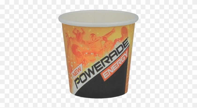 4oz/100ml Full Color Printed Paper Cup Powerade - Powerade Clipart #1987404