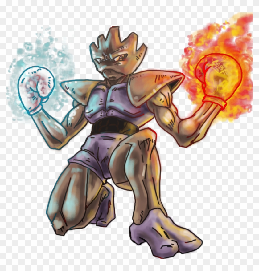 #pokemongo 10km Egg Tournament Round - Fighting Type Pokemon Fan Art Clipart