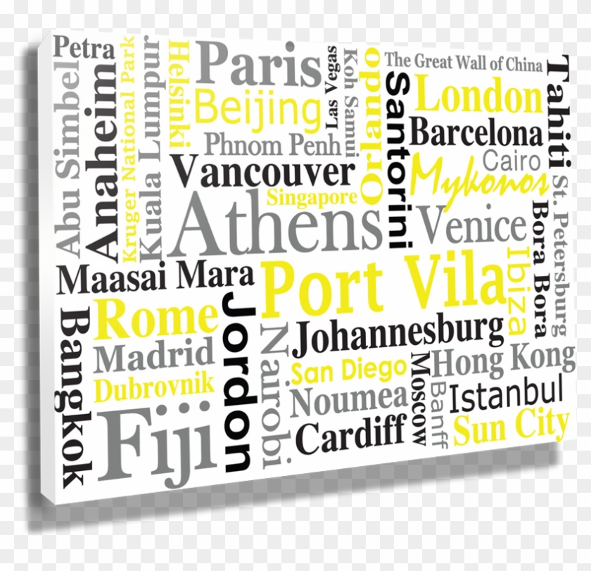 Canvas Wedding Word Art - Anantara Solutions Clipart