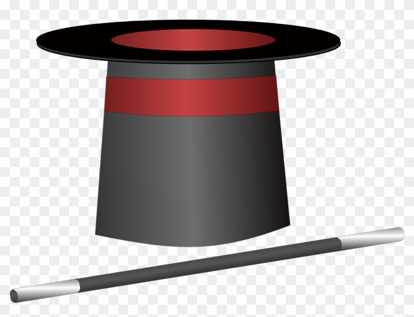 Upside Down Top Hat Clipart - Png Download