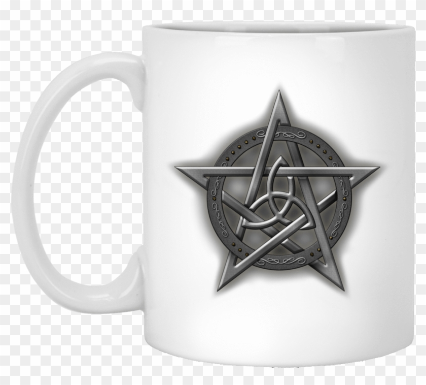 Triquetra In Pentacle Mug - Avengers Endgame Logo Png Clipart