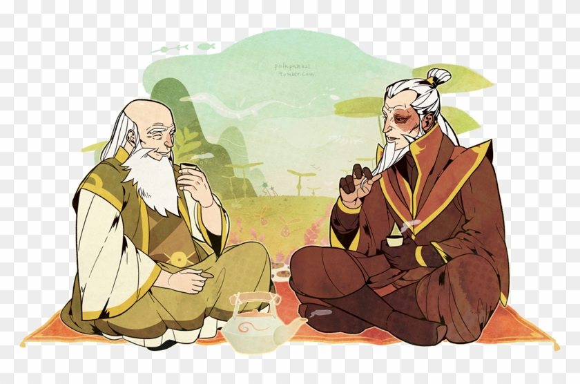 The Last Airbender Leaves From The Vine - Uncle Iroh Fan Art Clipart
