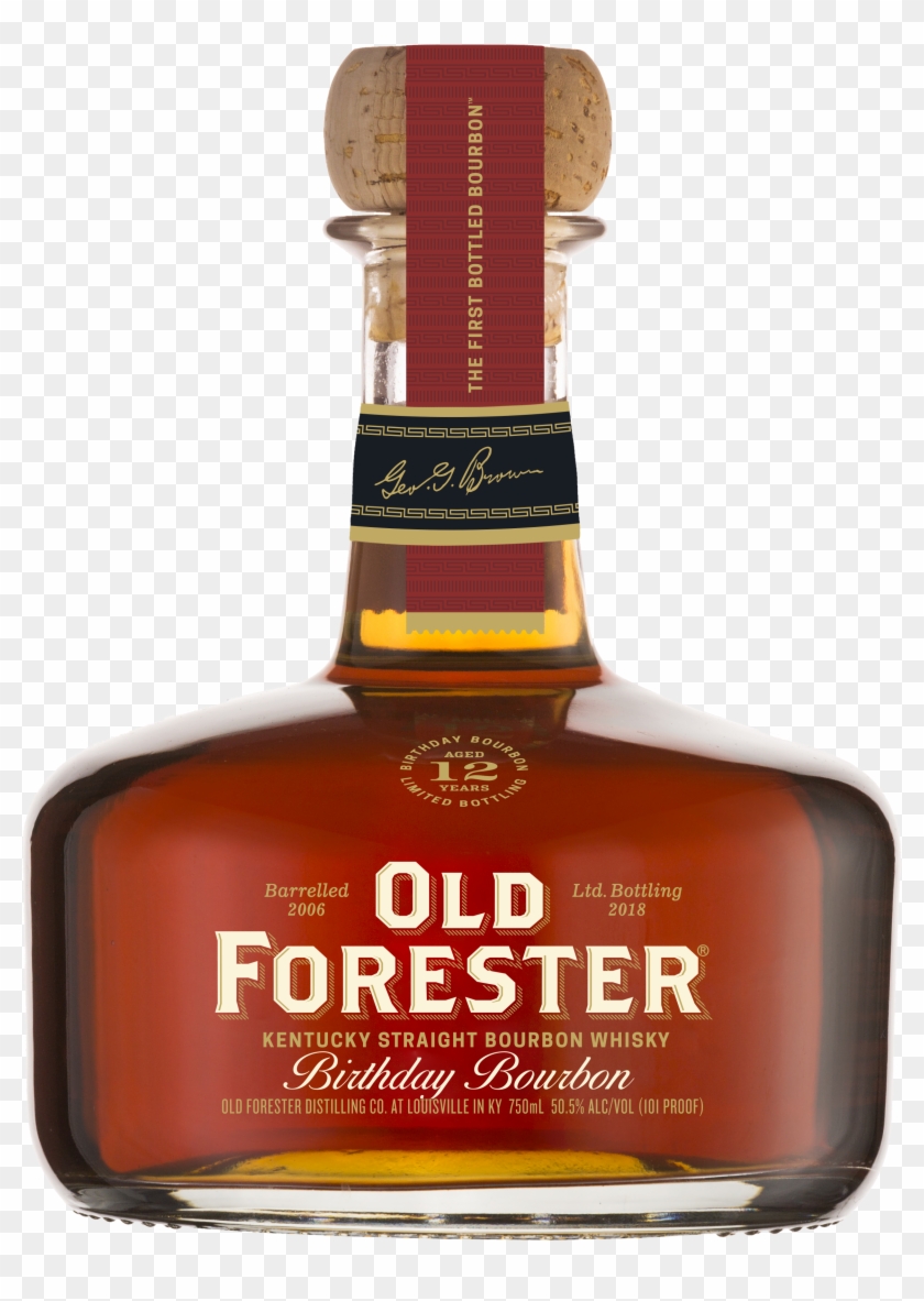 2018 Of Birthdaybourbon Bottlerender-isolated - Old Forester Birthday 2018 Clipart