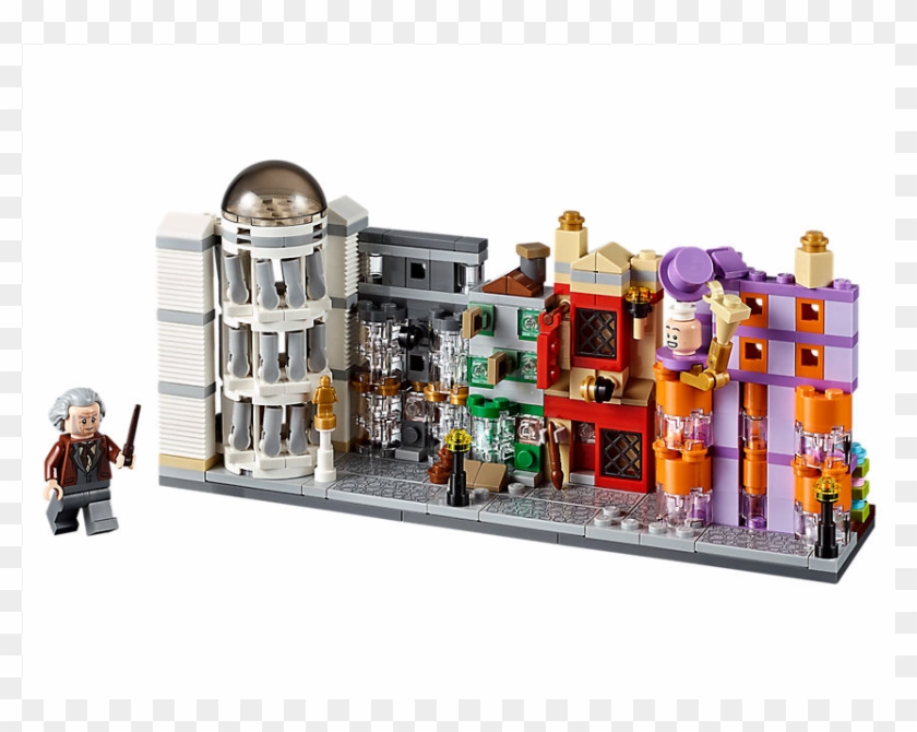 Ollivanders Wand Shop, Flourish And Blotts, Quality - Lego Diagon Alley 2018 Clipart