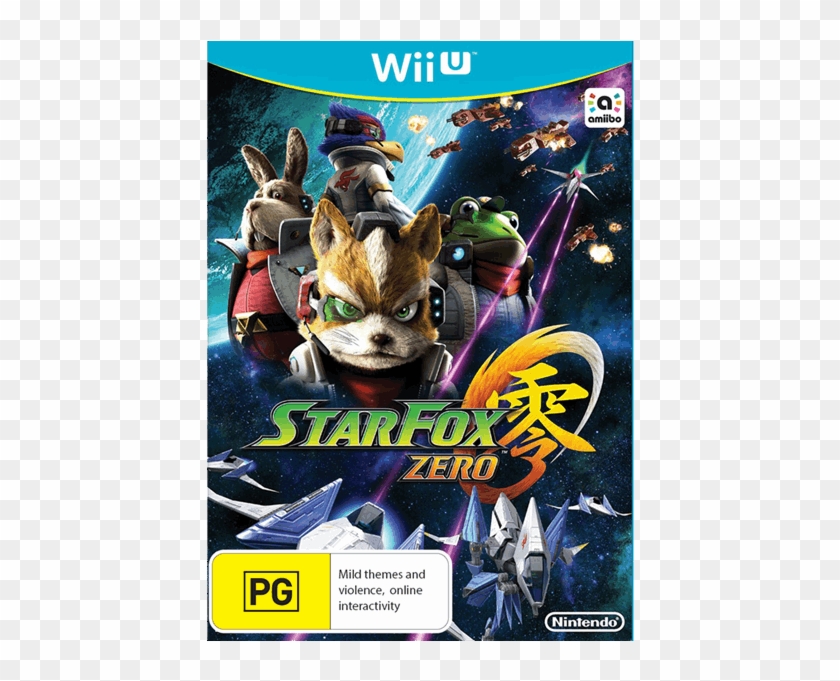 Star Fox Zero Wii U Cover Clipart