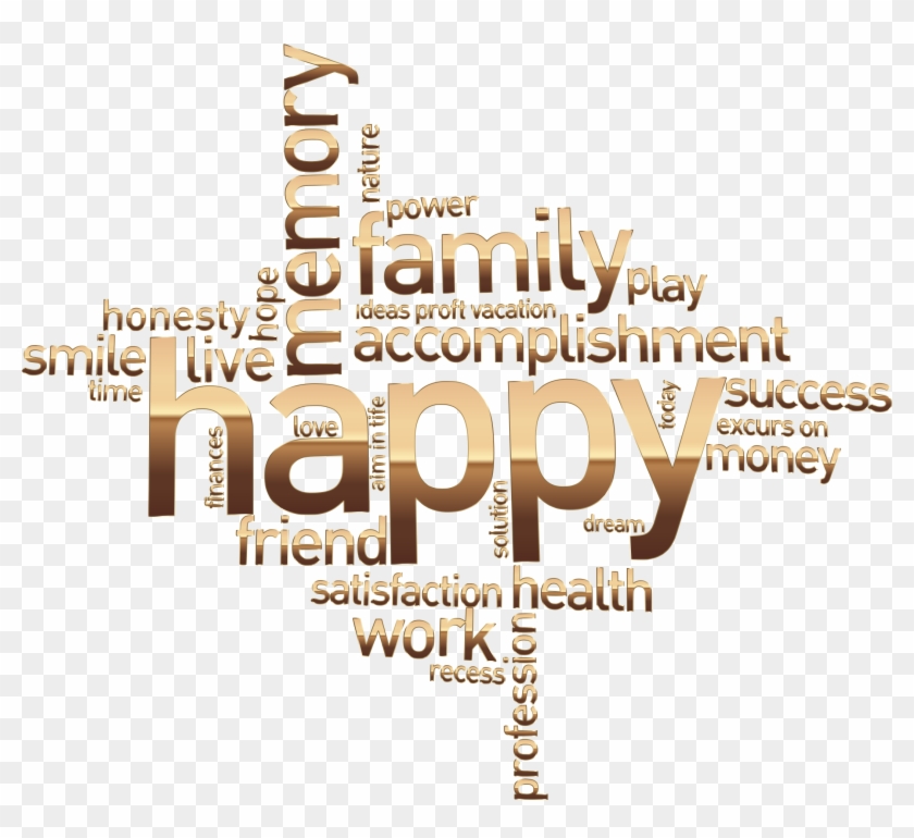 Clipart - Family Word Art Transparent Background - Png Download