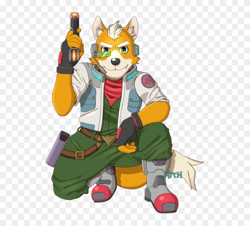He's Foxay Fox Mccloud - Cartoon Clipart #1988644