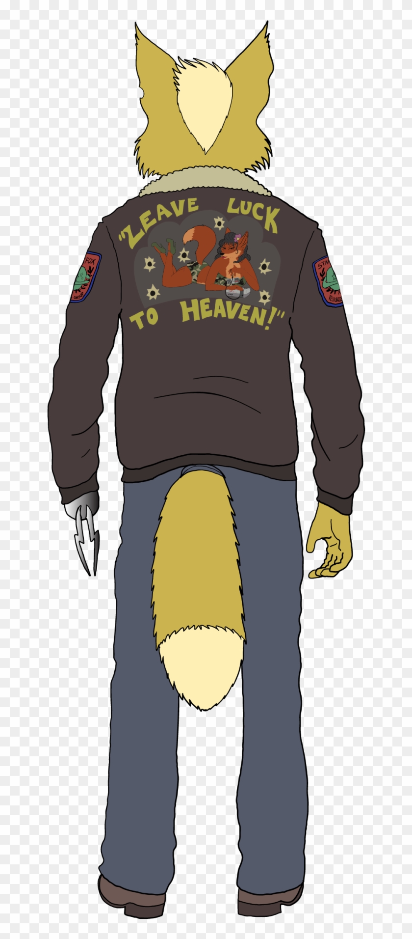 James Mccloud Reference Art, “a Fox In Space” - Cartoon Clipart