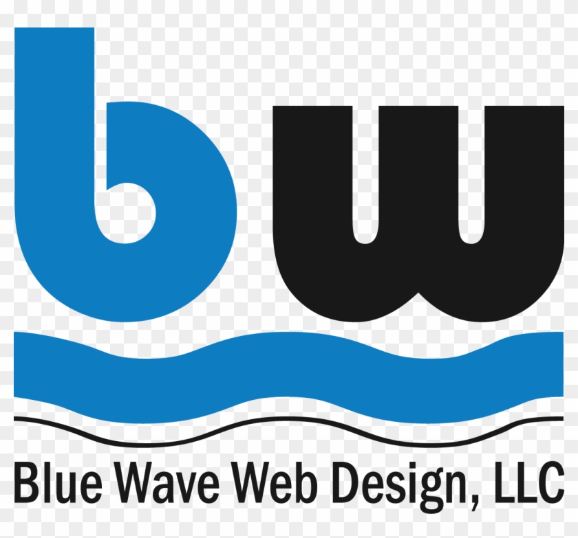 Blue Wave Web Design Logo - Graphic Design Clipart #1988940
