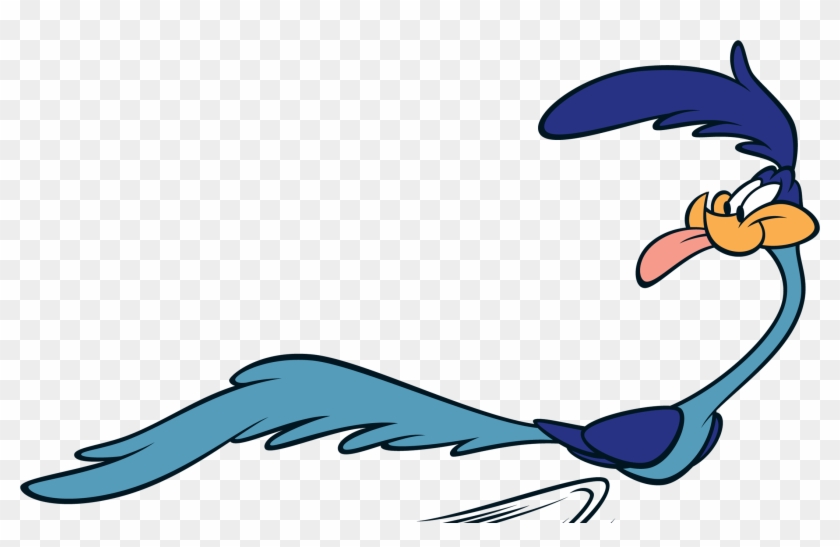 Roadrunner - Looney Tunes Roadrunner Bird Clipart #1988946