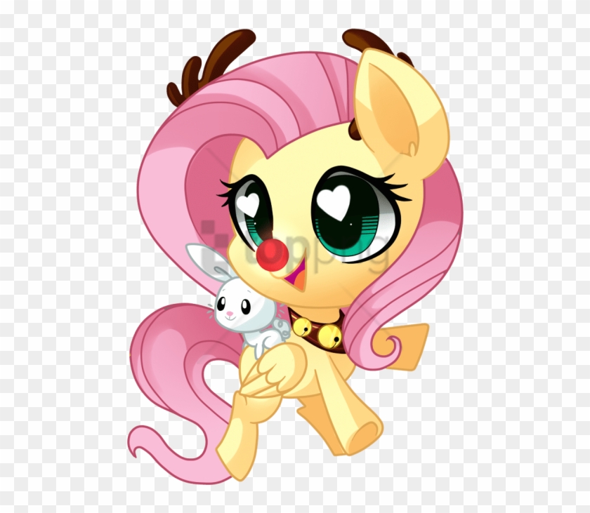 Free Png Cute Chibi Fluttershy Png Image With Transparent - Cute Fluttershy Clipart #1989395