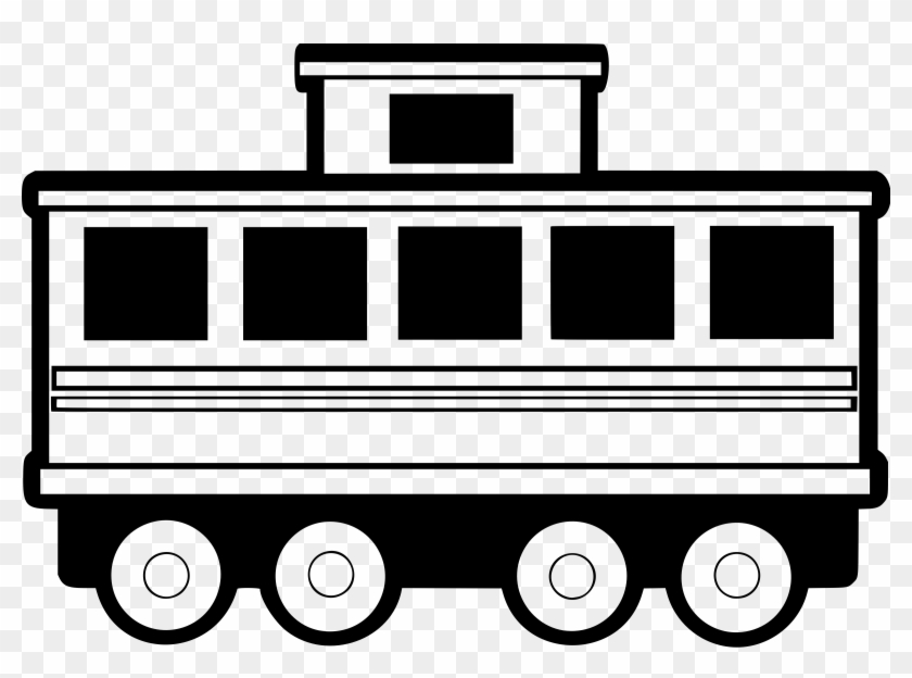 Big Image - Clip Art Train Carriage - Png Download #1989486