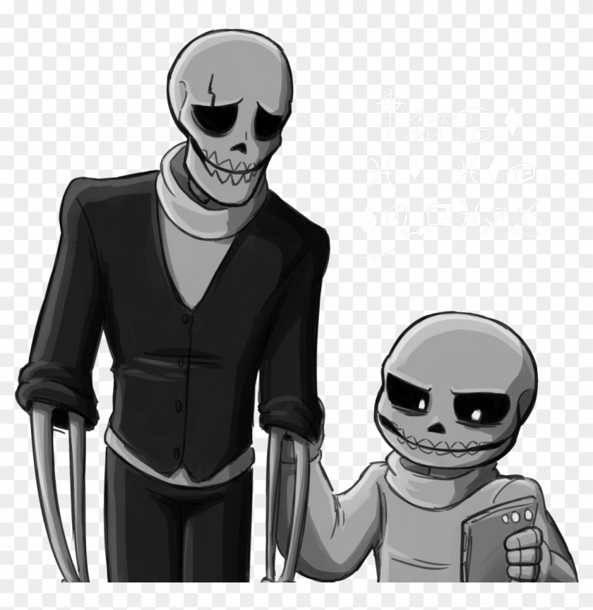 Non Pizza W/ Left Feels Small Story Idea Based On The - Smoll Fell Sans Clipart #1989618