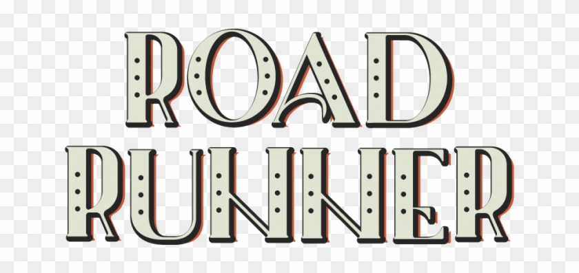 Road Runner Logo Final - Calligraphy Clipart