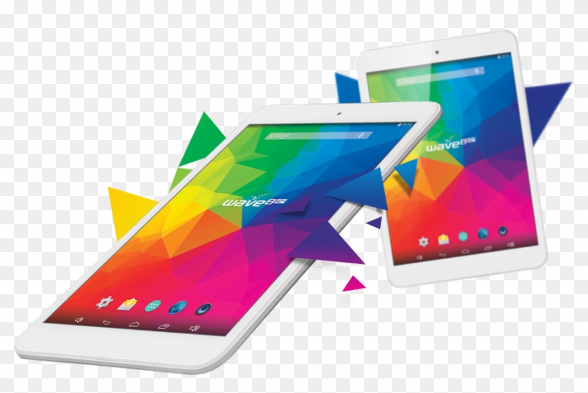 Everything Becomes Brighter, Faster, And Better With - Wave 8 Hd+ Tablet Clipart #1989805