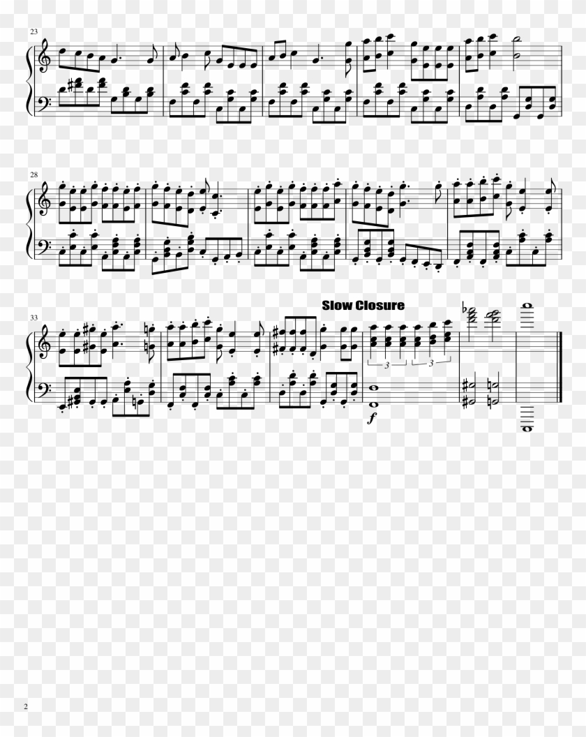 Nuka-world Theme Sheet Music 2 Of 2 Pages - Nuka World Theme On Trumpet Clipart