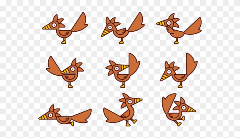 Roadrunner Cartoon Vectors - Chicken Clipart