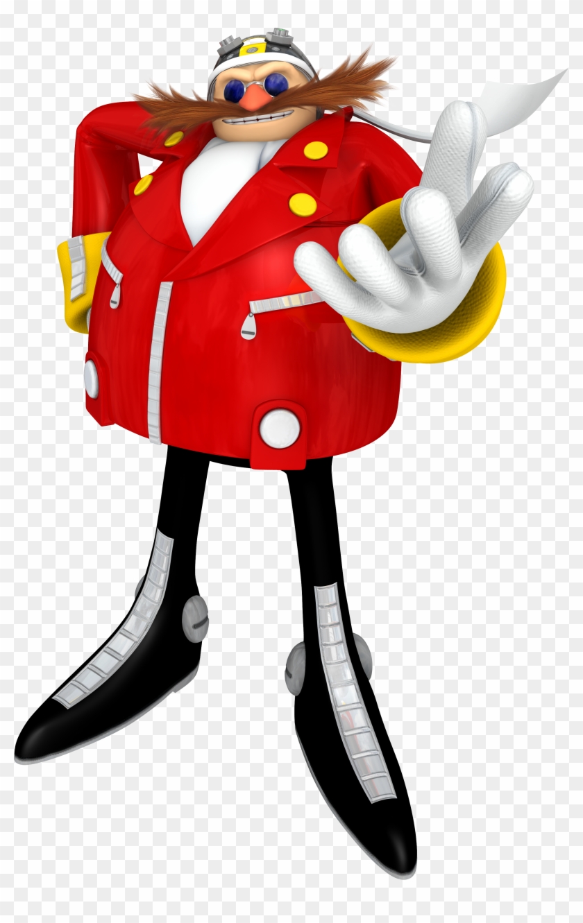 Sonic Free Riders Eggman Artwork - Sonic Riders Zero Gravity Eggman Clipart
