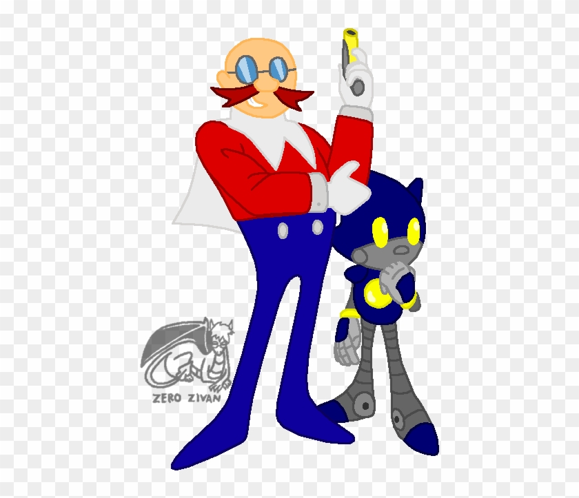 Inverted Gaming - Doctor Eggman - Cartoon Clipart #1990780