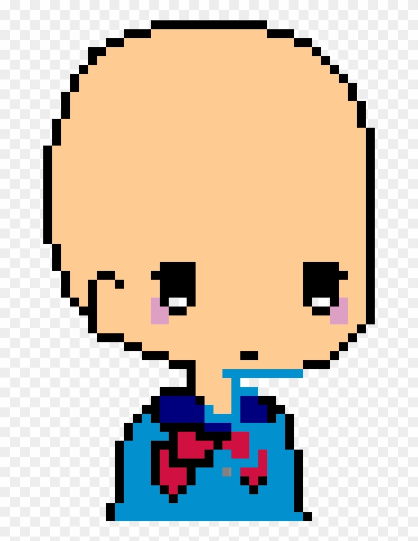 Bald Head - Fork And Knife Pixel Clipart #1990910