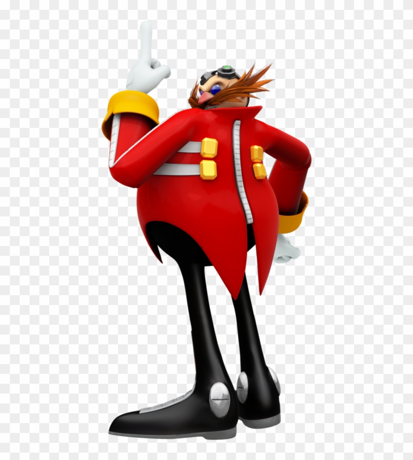 Sonic O Ouriço Wallpaper Entitled Dr - Eggman From Behind Clipart #1990981