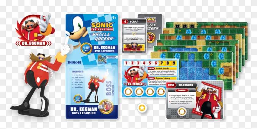 Sonic The Hedgehog - Sonic The Hedgehog Battle Racers Clipart