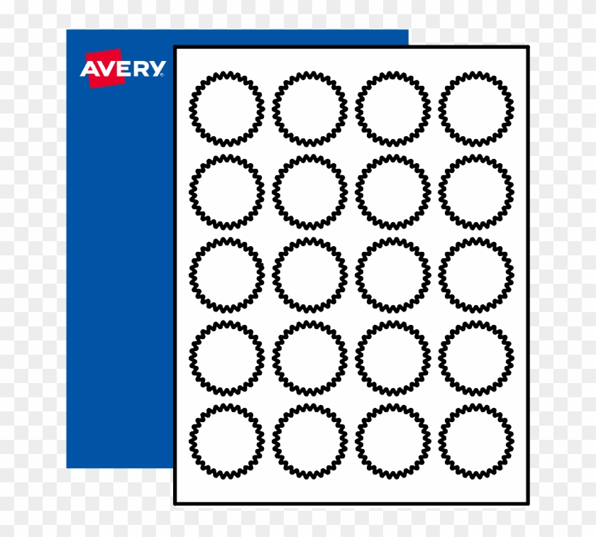700 X 700 1 - Avery Round Labels 6 Per Sheet Clipart