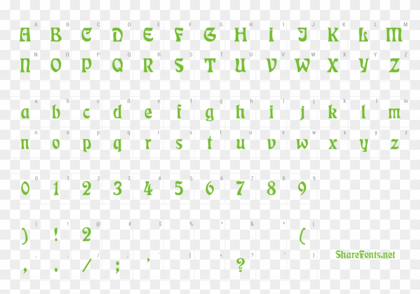 Font Eggman Preview Clipart #1991608