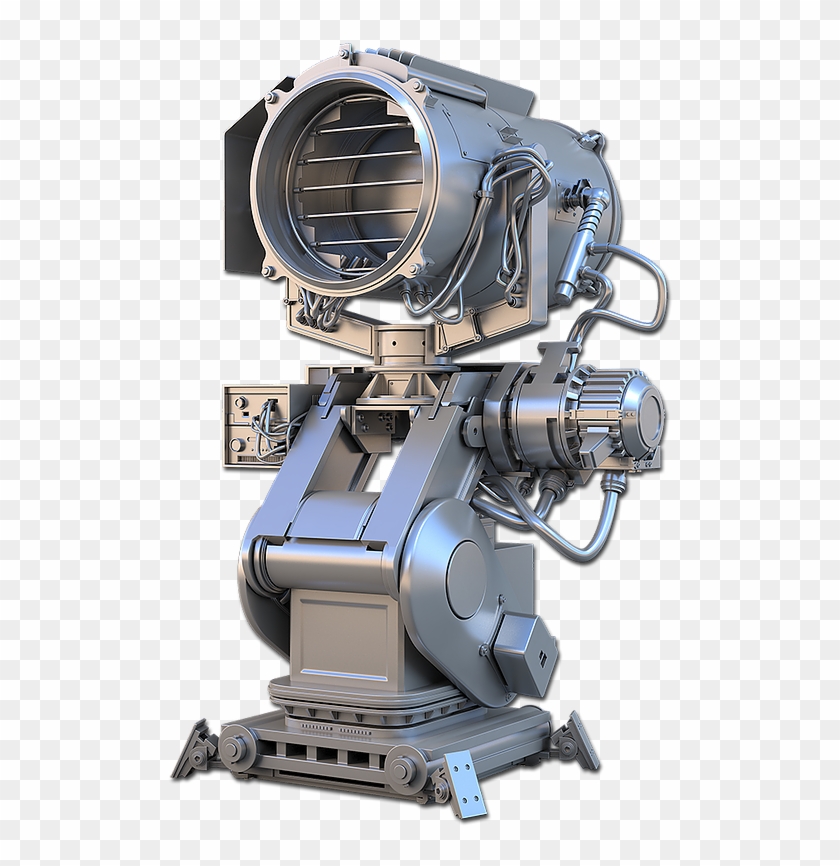 Killzone Searchlight Concept - Military Robot Clipart #1991685