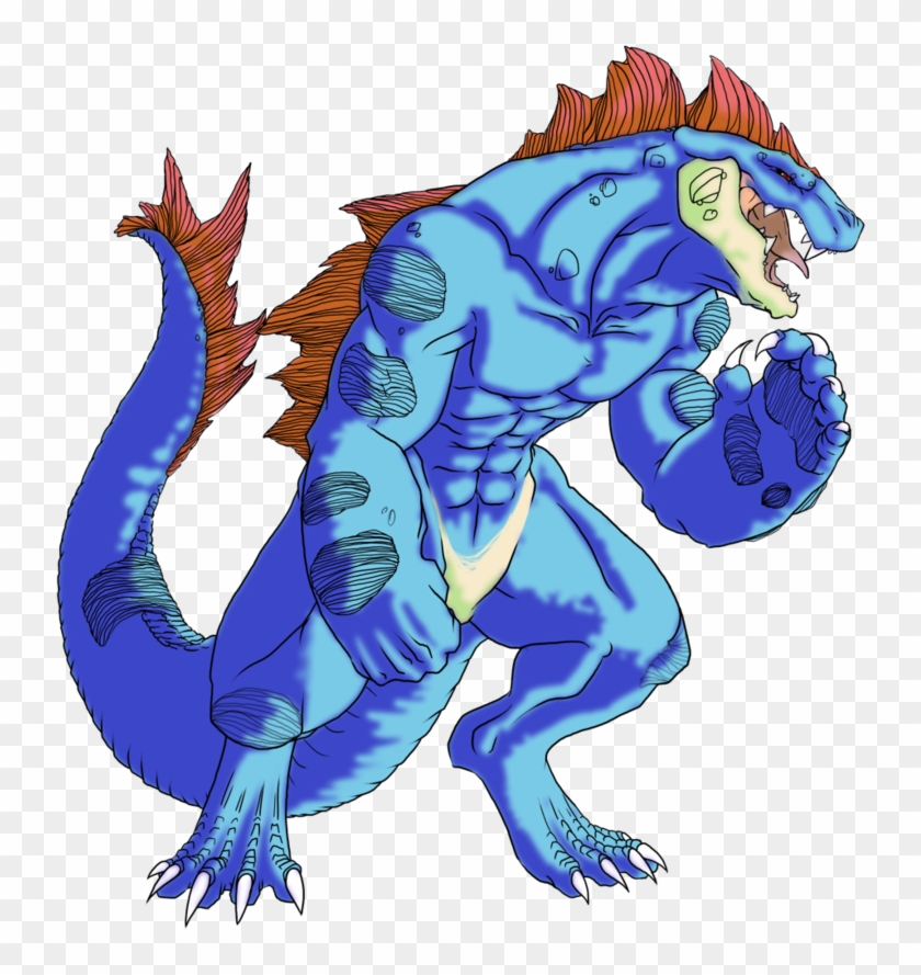 Feraligatr By Chicken-stalker Clipart