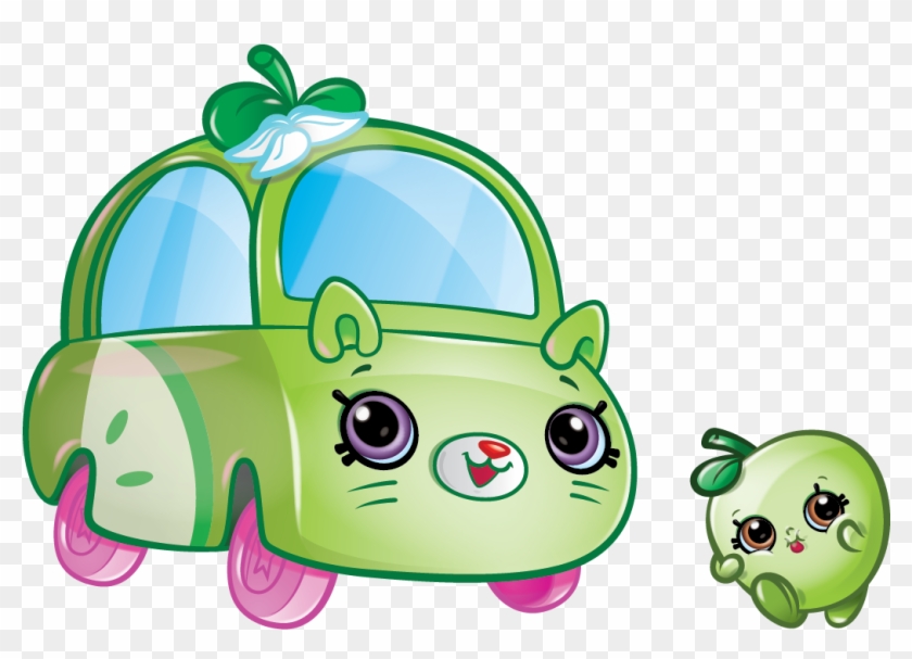 Peely Apple Wheels<br>buggy Buddy Clipart