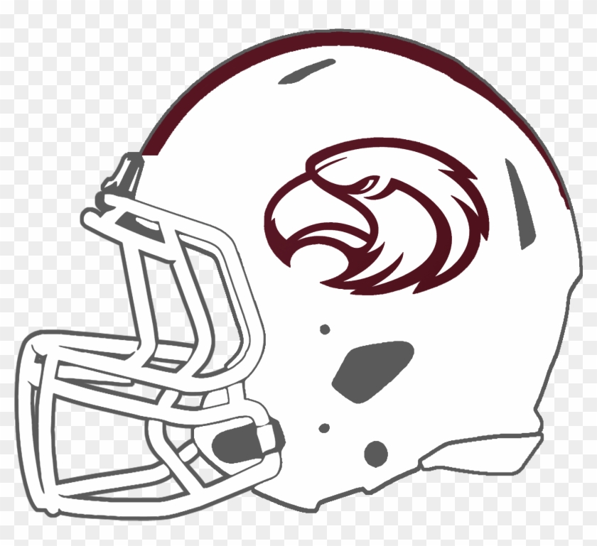Horn Lake Eagles - Football Helmet Clipart