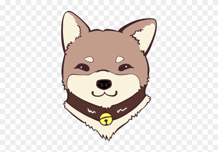 Clip Art Library Shiba Cartoon Cuteness A Dog Transprent - Shiba Inu Cartoon Head - Png Download