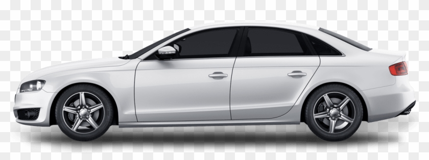 Side View Of The Car - 2017 Genesis G80 White Clipart