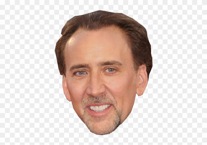 Doge Head Cutout - Nicolas Cage Clipart #1992542