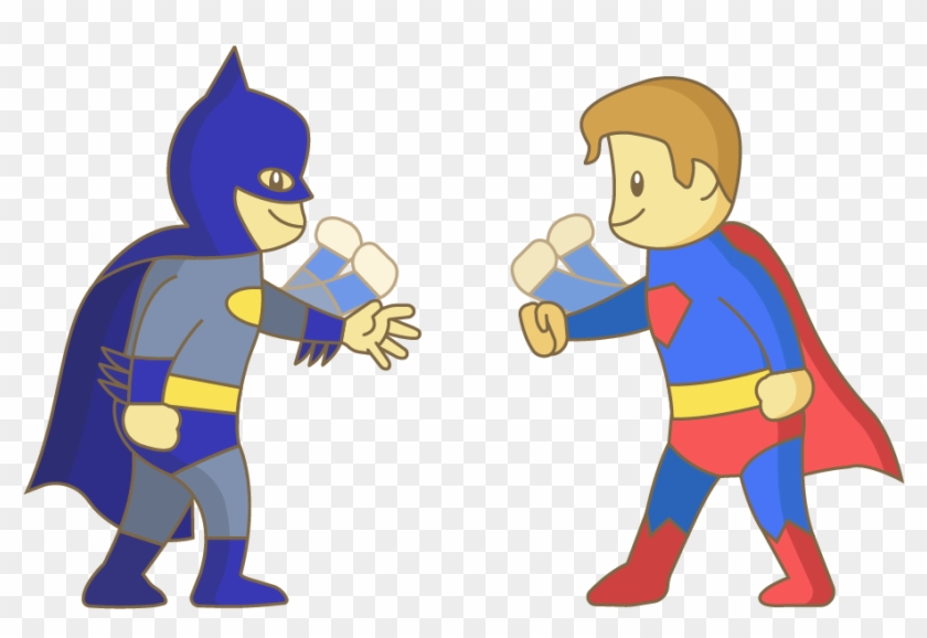 Batman V Superman Clipart