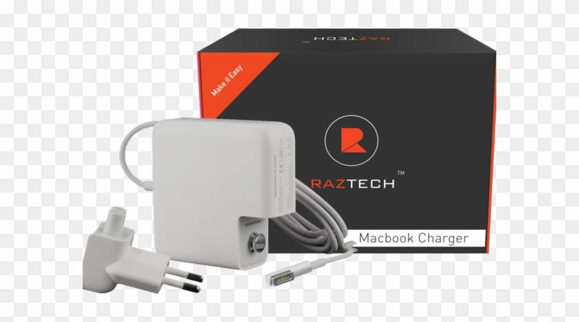 Apple Macbook Air Charger Transparent Background - Ac Adapter Clipart