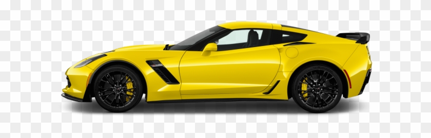 Chevrolet Clipart Car Side View - Newest Corvette Side View - Png Download