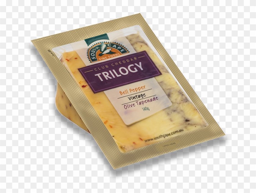 Bell Pepper And Olive Tapenade Trilogy Club Cheddar - South Cape Trilogy Cheese Clipart #1993323