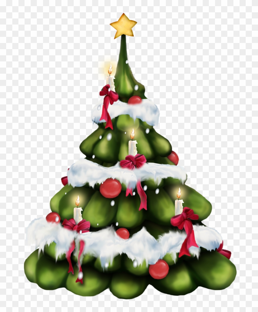 Christmas Images, Christmas Tree With Presents, Merry - Красивые Картинки С Добрым Утром Новогодние Clipart #1993837