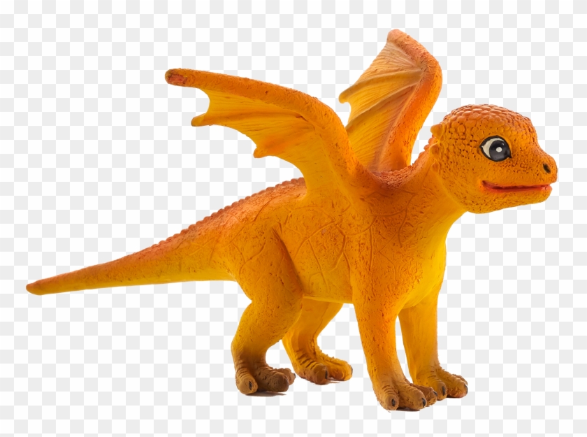 Fantasy & Figurines - Mojo Fire Dragon Baby Clipart