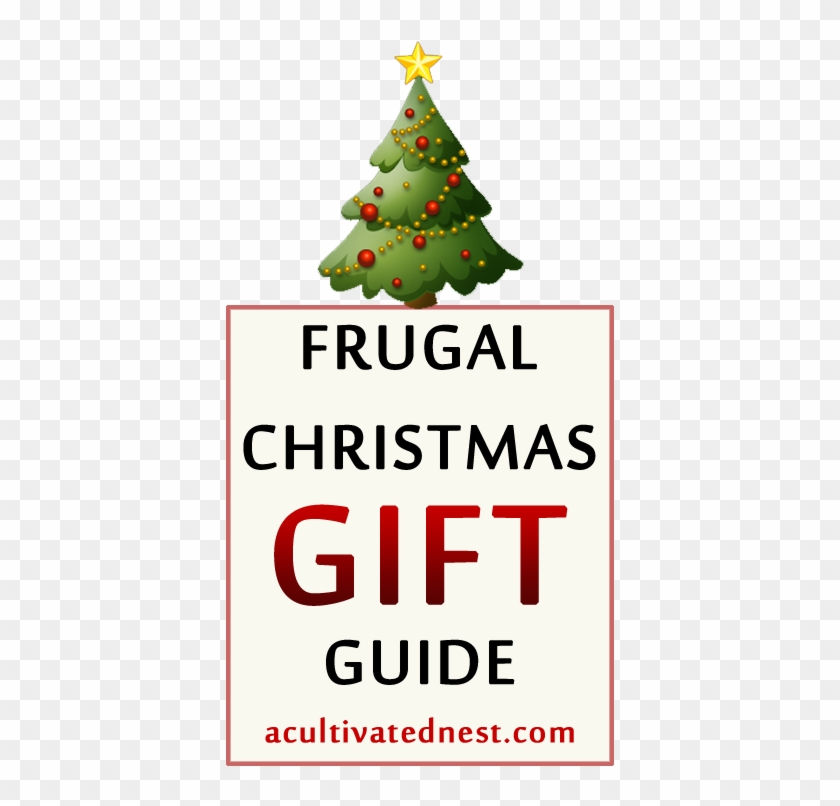 Frugal Christmas Gifts - Christmas Tree Clipart
