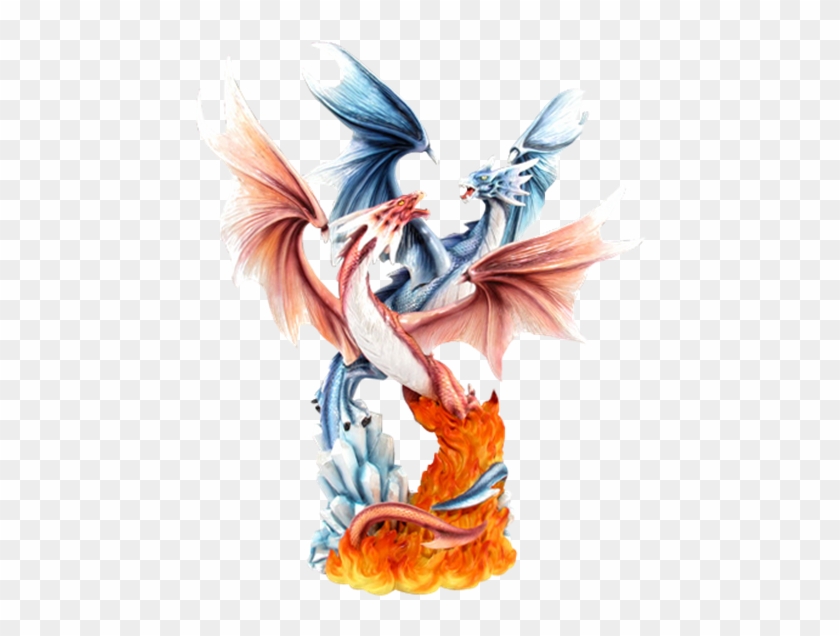 Price Match Policy - Fire And Ice Dragon Statue Clipart #1994149