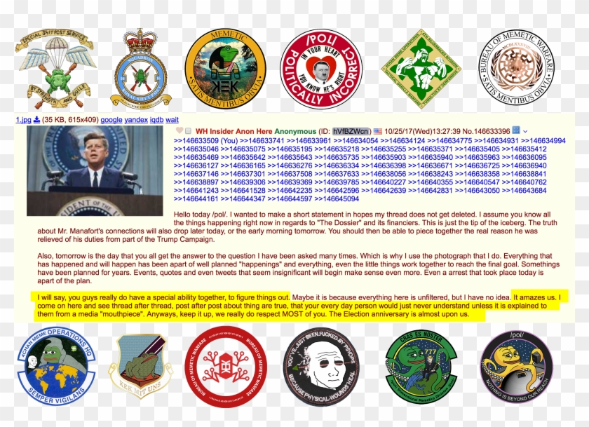 For Those Unfamiliar With 4chan, You Should Know Qanon Clipart #1994584