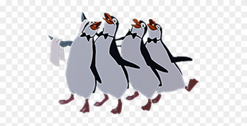 27 August - Mary Poppins Cartoon Penguins Singing Clipart #1995042