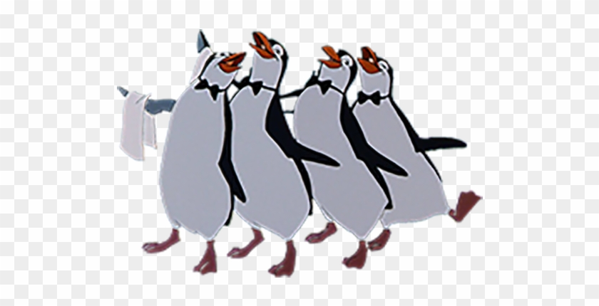 27 August - Mary Poppins Cartoon Penguins Singing Clipart