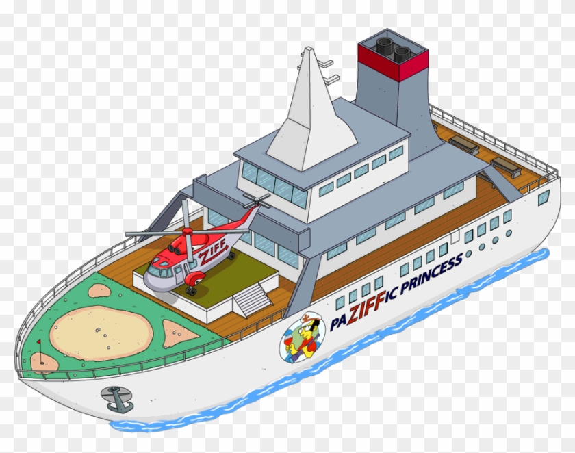 Paziffic Princess - Water Transportation Clipart